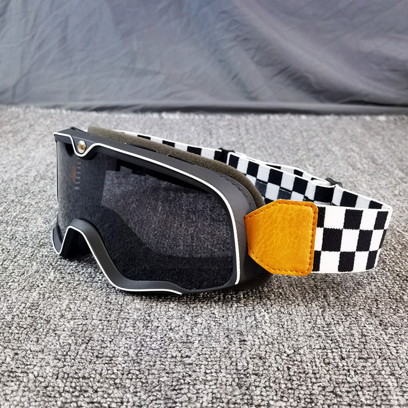 摩托车眼镜百分百滑雪哈雷风镜复古越野骑行机P车防风沙头盔护目