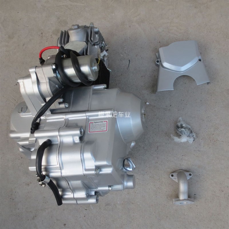 小猴子越野摩托车配件 沙滩车弯梁车扩缸125CC自动W波发动机汽油