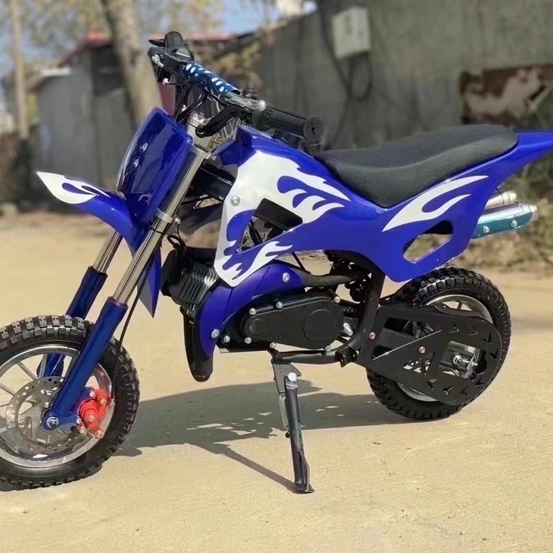 49CC 2冲程 小利亚 迷你小型越野车 摩托车 迷你小高赛 双排气管