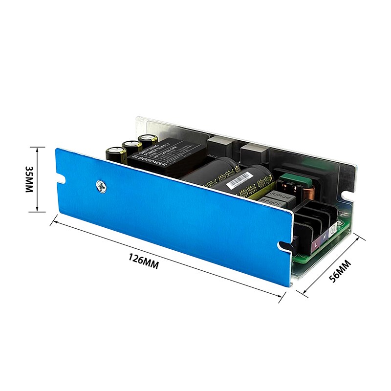 120W AC-DC 380V转24V5A工业隔离稳压降压开关电源板可调电源模块