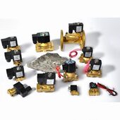 2W常闭电磁阀 膜片电磁阀3分4分6分1寸220V 直动式