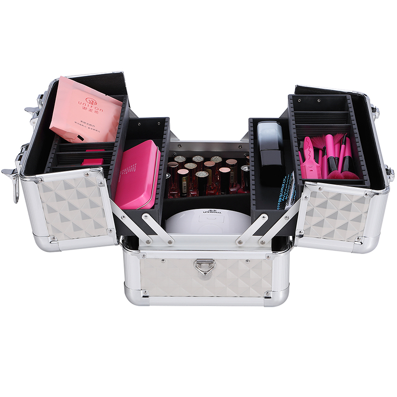 理发店美发用品工具箱发型师收纳手提多功能吹V风机剪刀工具包