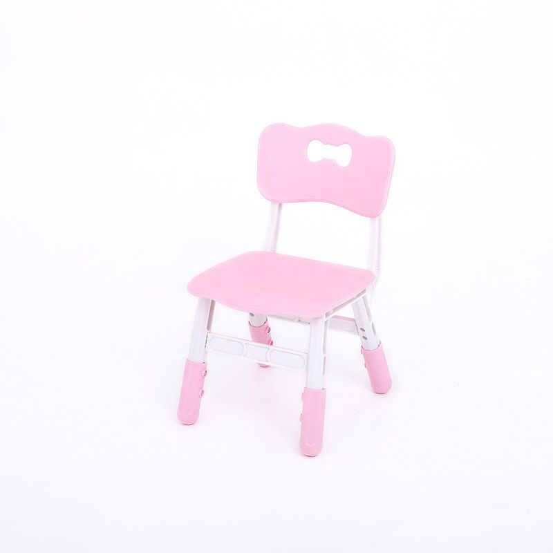 幼儿园塑料升降椅子儿童环保靠背桌椅可调节升降三档拆装凳子加厚