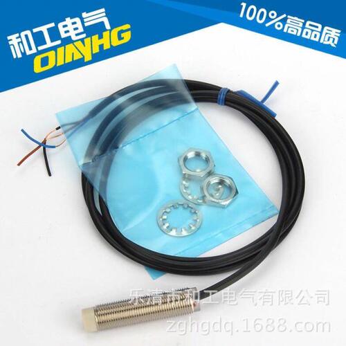 M14丝牙耐高温接近开关直流2线常开传感器24V LJ14A3-3-Z/EX