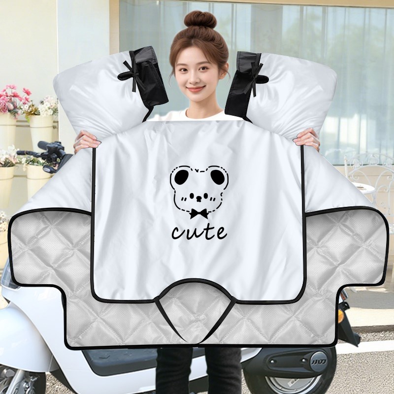 电动车挡风被四季通用双面防水冬季防晒防雨罩电瓶摩托车2025新款