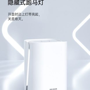 家用卧室氛围灯全自动创意卫生桶轻奢新款 灯光秀智能感应垃圾桶