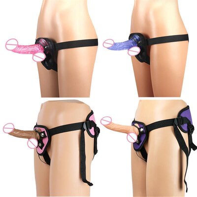 Dildo Strap-On Adjustable Suction Cup Dildos Strapon Sex Toy