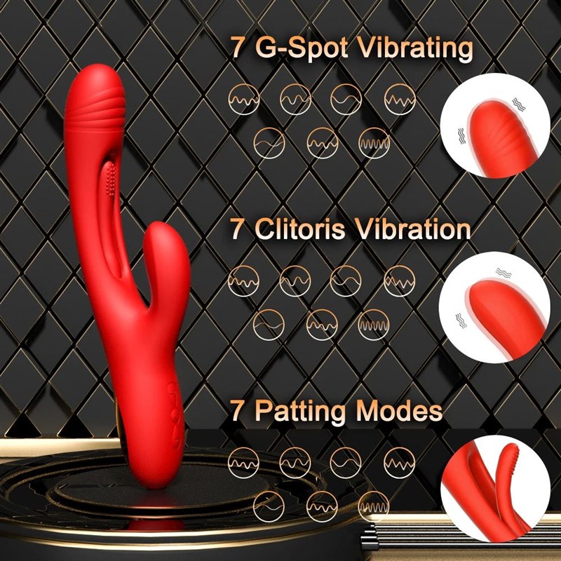 Tapping Flapping Vibrator for Women Clitoris Clit