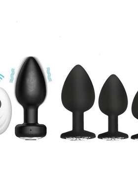 Anal Plug Vibrator Wireless Butt Plug Sex Toys Adult Men