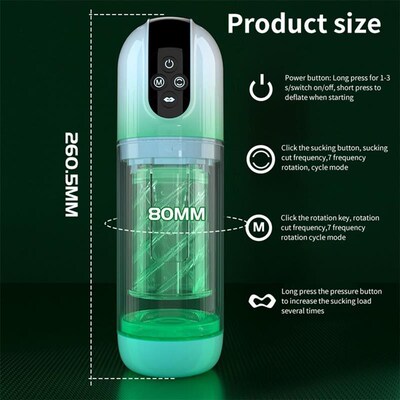 7 frequency Penis Enlargement Vacuum Sucking Rotary Pump Ele