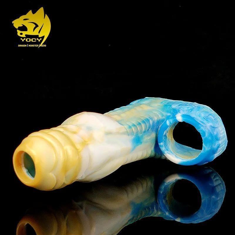 YOCY Fantasy Dog Penis Sheath Big Knot Stimulator Silicone S