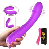 Vibra Dildo Size Large Soft Real Women Powerful for Silicone