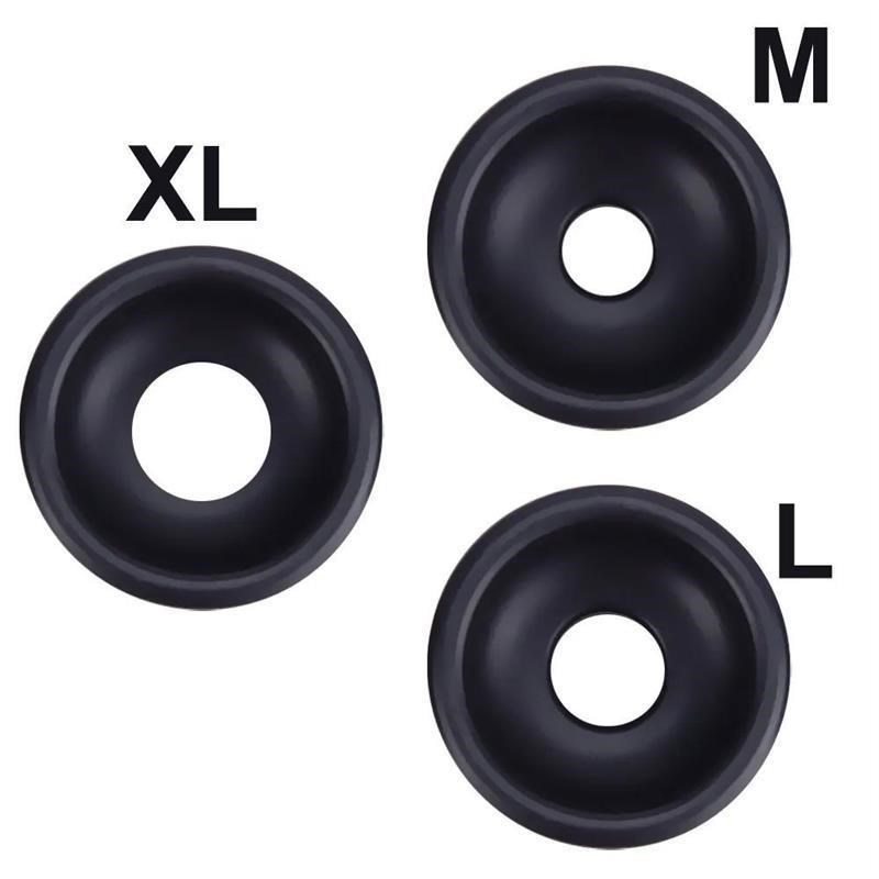 Penis Pump Ring Sex Toys for Men Silicone Sleeve for Penis E