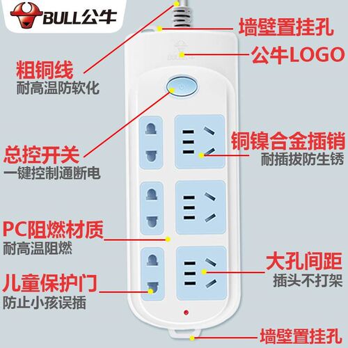 Electrical Socket Plug Powzer strip Extension Socket Plug