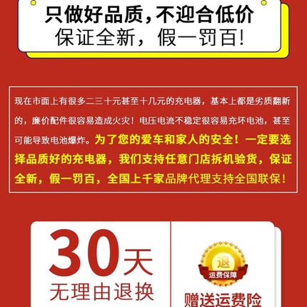 新日防触碰电动车充电器48V12AH60V20AH72V32AH森林荣耀通用