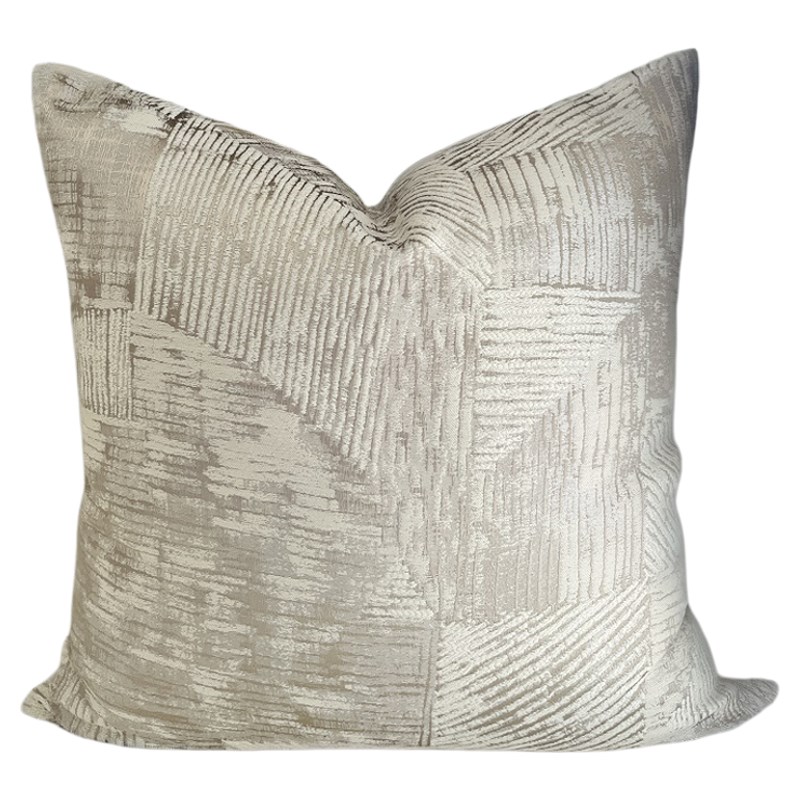 现代简约咖色系靠垫客厅沙发抱枕套美拉德色飘窗床头靠枕套不含芯