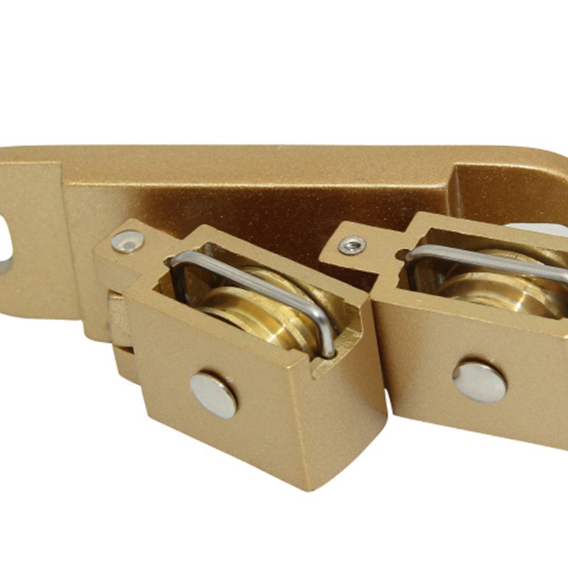 恋晴升降晾衣架配件转角器定位滑轮转向器万向手摇双杆晒衣架通用