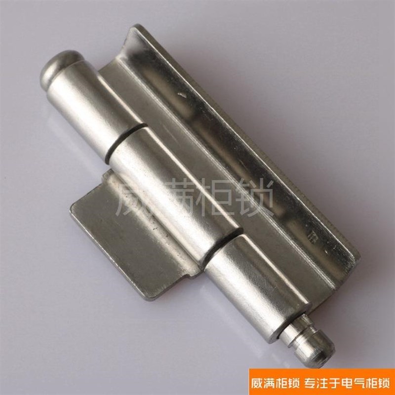 威满柜锁CL112不锈钢材质 机箱机柜F门铰链 工业机械电箱合页 现