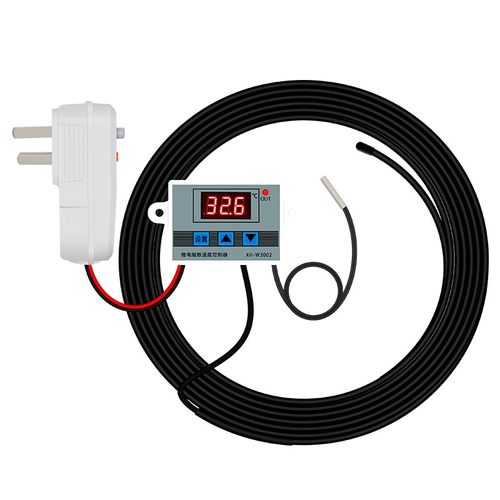 电伴热带温控器自来水p管道防冻加热线太阳能保温家用电热丝耐高