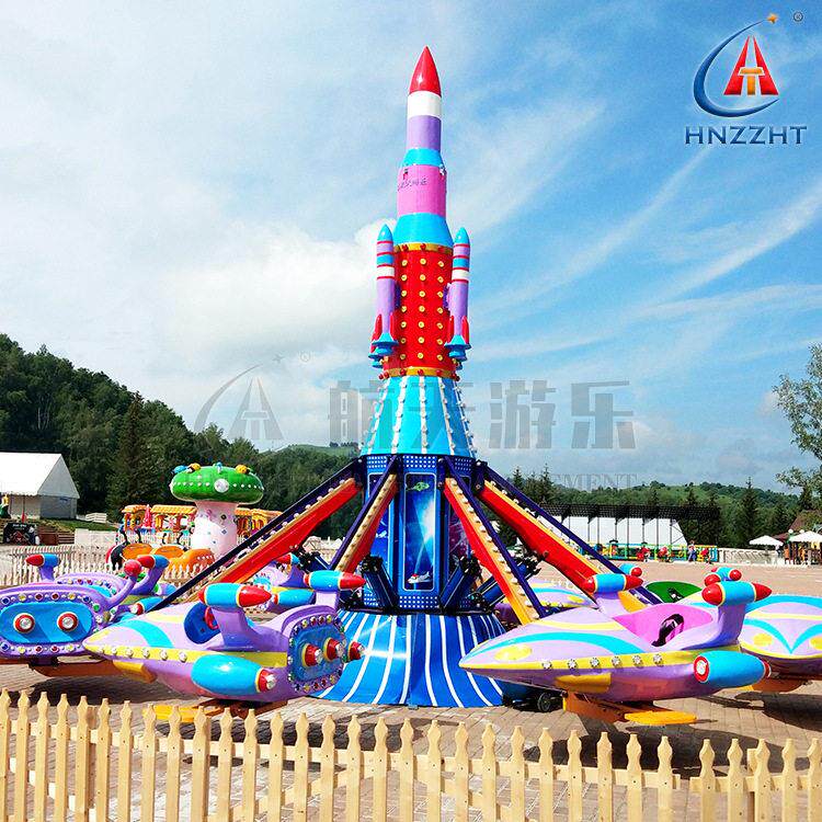 豪华自控飞机游乐设备80V动力系统广场公园网红游乐项目
