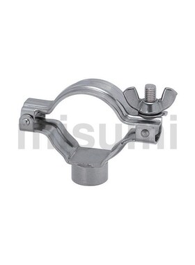 替代米思米 食品级清洁管用接头 配管挂夹 SNZP1-1.5-2-2.5-3