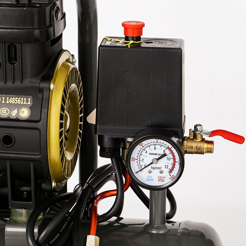 杰豹jbw1815d-2p空压机工业级气泵高压空气压缩机静音无油空压机