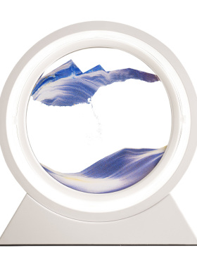 贝汉美流沙画摆件沙漏创意家居酒柜装饰品轻奢客厅电视柜夜灯