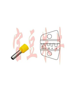 SN-05WF迷你欧式管型端子0.5-6平方压线钳SN05WF华胜工具FASEN