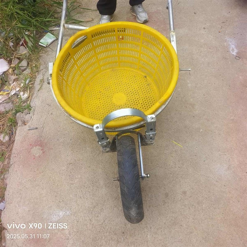 大棚农用独轮车西瓜神车果园鸡公车手推车搬运实心田