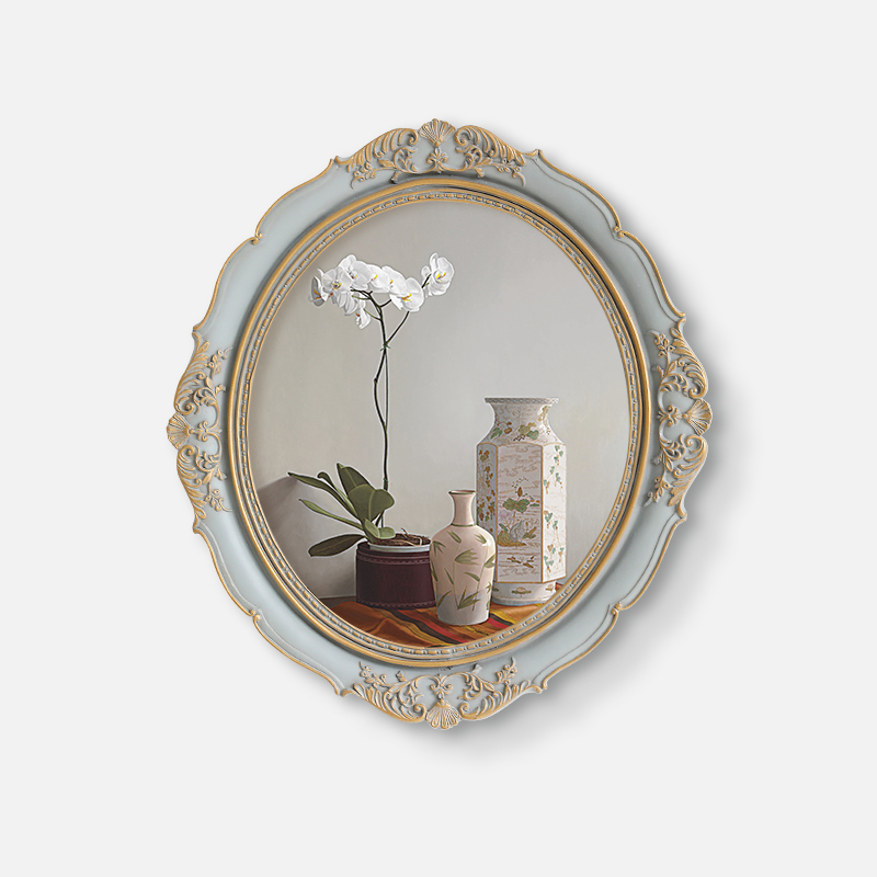 斯柏达欧式歺厅挂画装饰画女孩房间卧室床头壁画小清新花卉摆画