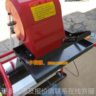 手扶马神路收粮机械自收谷全装袋机收稻谷装CUD袋器家用小型吸动