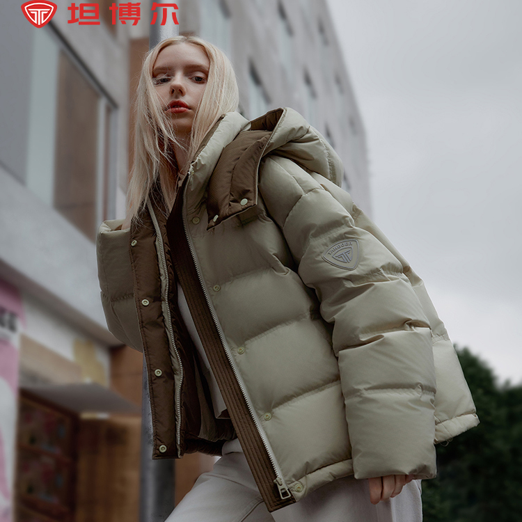 坦博尔官方旗舰店正品羽绒服女款