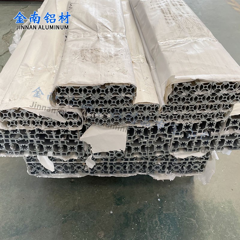 工业铝型材5050欧标 6063 铝合金型材流水线型材 支架铝型材50*50