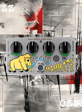 傲颂在线ZVEX单块WOOLLY MAMMOTH VEXTER法兹失真门限均衡效果器