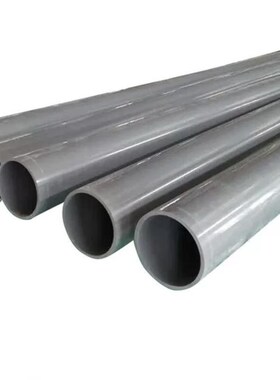 工孚UPVC工业给排水管浅灰色塑料管材DN1501.0MPa4米/根单位根