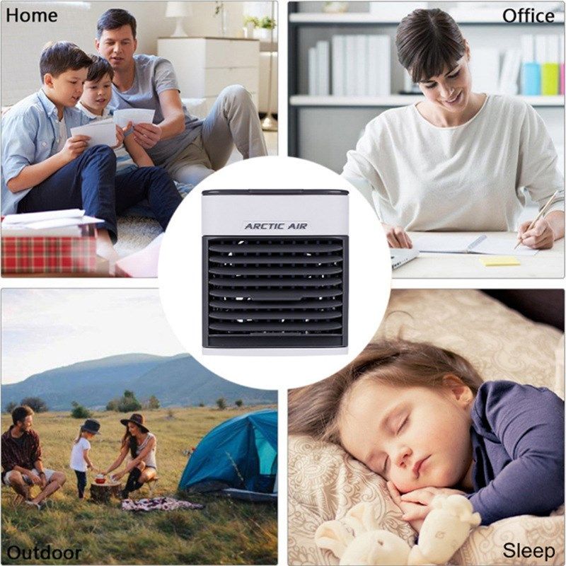 YZCX佑成便携式USB喷雾桌面加湿冷空调扇德国迷你冷风机