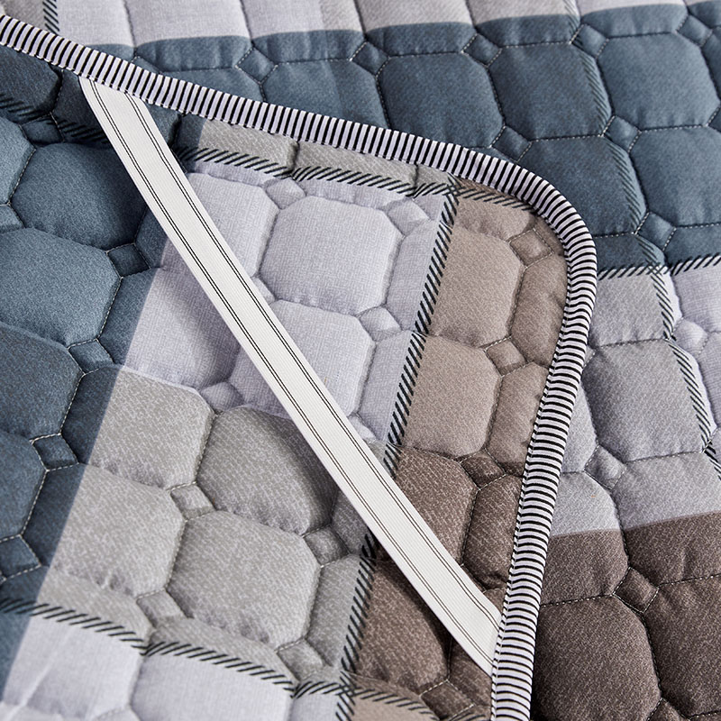 防滑床垫褥子薄款垫被加厚榻榻米垫法莱绒床护垫薄1.35m1.8米水洗