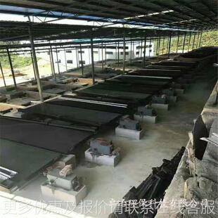 供应6摇-选矿床 除铁器 铜摇6S塑渣料水洗分离摇床 小槽钢支架床