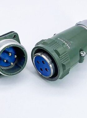 圆形连接器YD32KJ19TP-4 10 13 19芯 正反装航空插头插座工业接头
