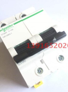 小型断路器C120H 2P C100A断路器A9N19817空气开关C120H-2P C100A