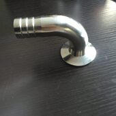 软管接头 卫生级90快装 弯头 卡箍式 宝塔接304快卡皮接 皮管弯头