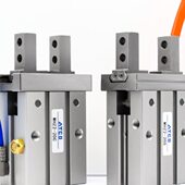 MHZ2 40D 16D 气动手指气缸平行气爪MHZL2 10D S夹具D2