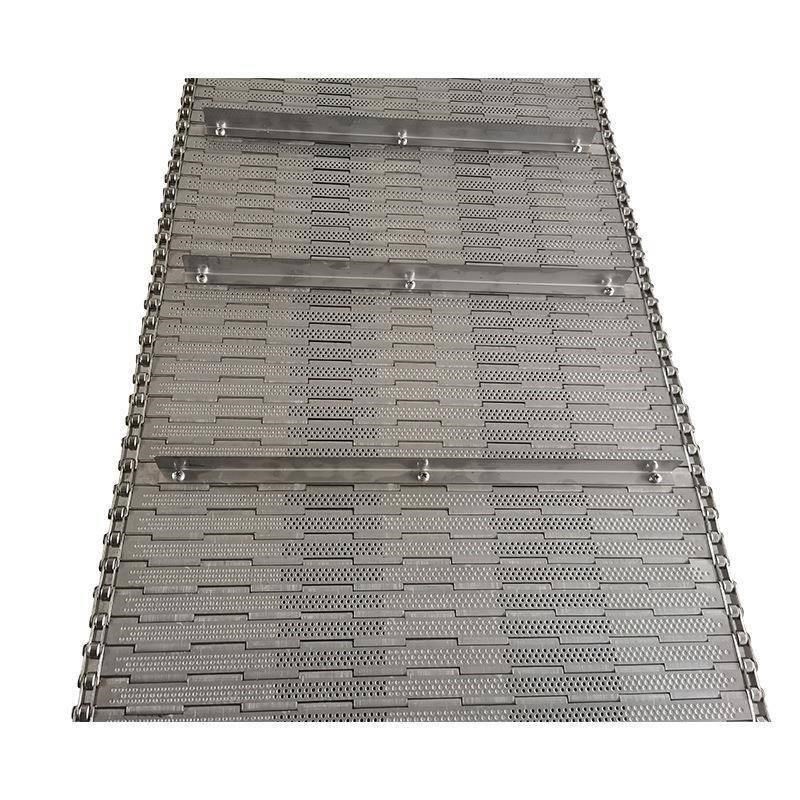 热销304不锈钢链板输送带t 自动化流水线传动链不锈钢链板线运输