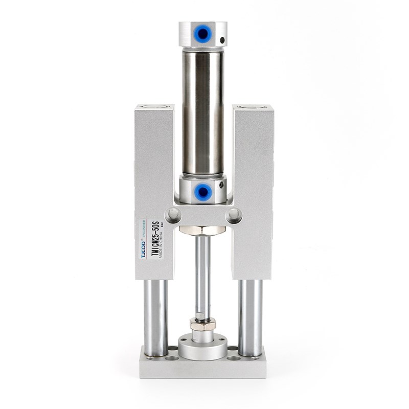 三轴三杆带导向支架气缸带缓冲TMICM/L12/16/20/25X25/50/75/100S