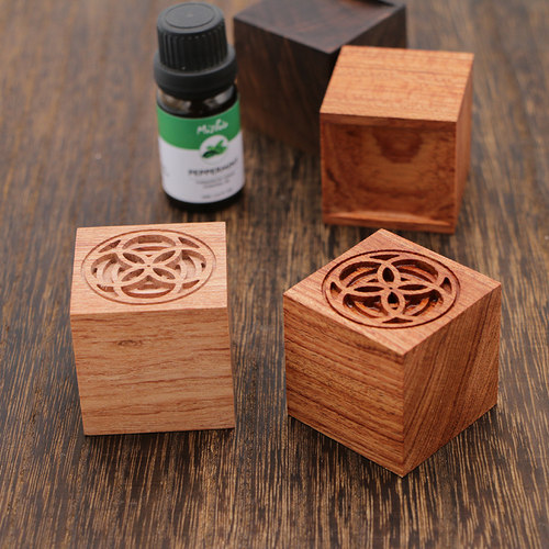 精油扩香木精油香熏卧室内客厅床头香氛散香器车载扩香器扩香石