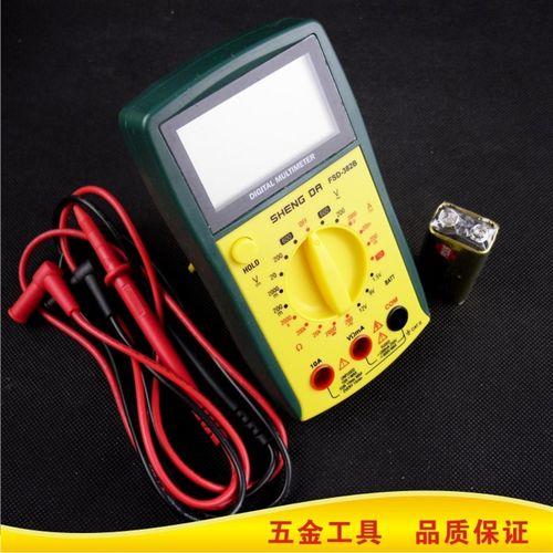 胜达工具 382B型数显万用表 掌上数字型测电表数字万用表