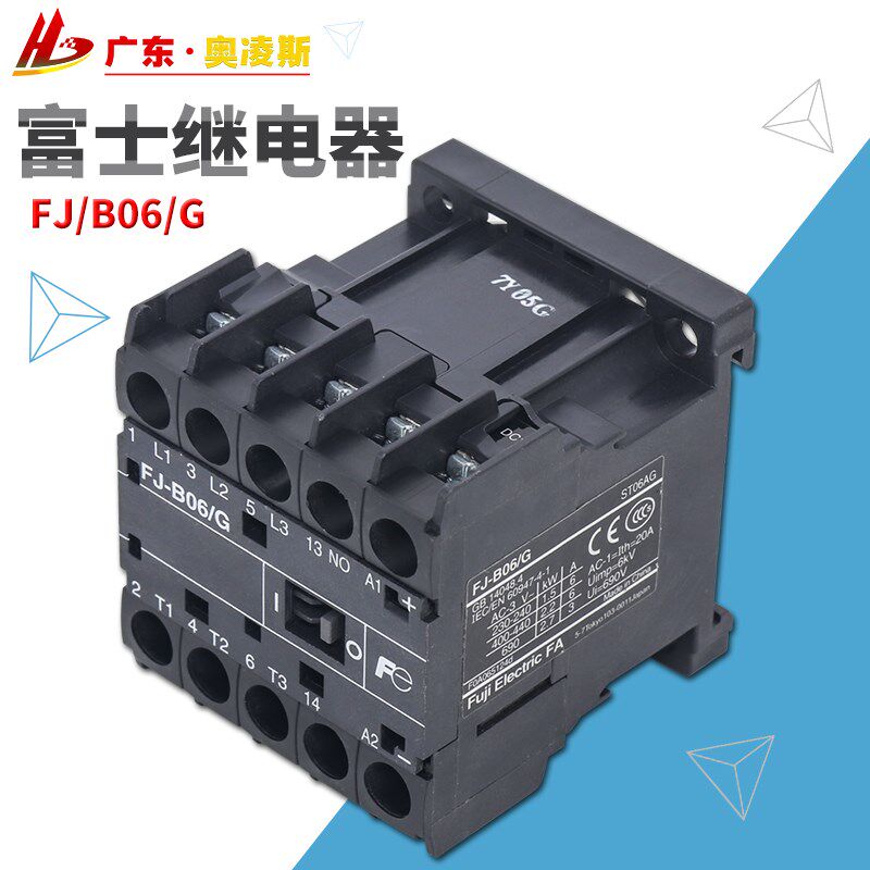 富士交流接触器FJ-B06-B09-B12-B25-B32/G DC AC 24 36 110V