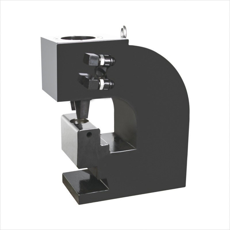 热卖电力工具CH-100AB 100T厚钢板 角钢 槽钢液压冲孔机厂家直销