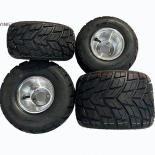 5寸轮胎轮毂雨胎正新 11X7.10 四轮漂移场地卡丁车摩托10X4.50