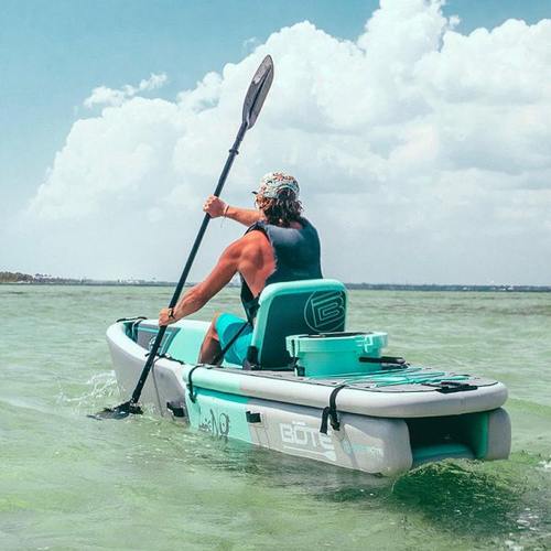 BOTE LONO船桨皮划艇船桨5节船桨可调节伸缩杆划桨可拆卸划艇配件